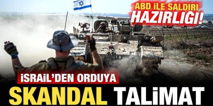İsrail Savunma Bakanından orduya skandal talimat! ABD ile saldırı hazırlığı