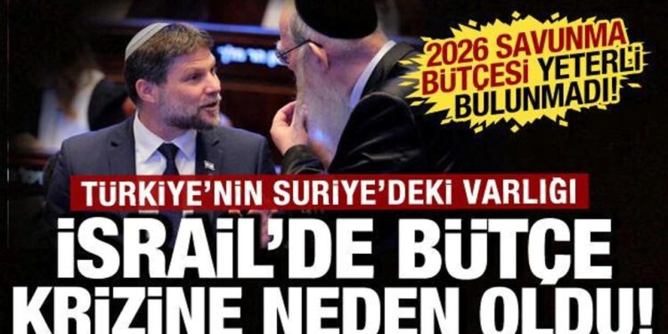 İsrail’de bütçe krizi: Bakanlıklar birbirini suçladı! Türkiye’nin savunma başarısına önlem