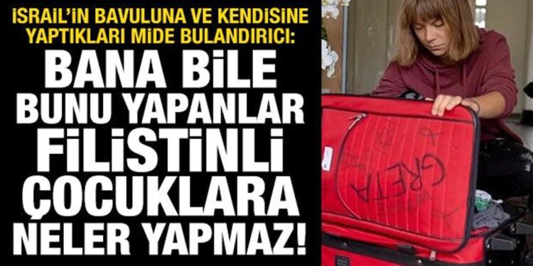 İsrail’den Greta’ya! “Fahişe” yazıp erkek cinsel organı çizdiler