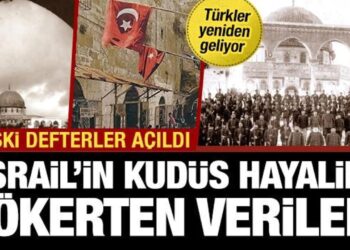 İsrail’in Kudüs hayalini çürüten veriler:En uzun Türkler var!Yahudi ‘sancak’ kadar yönetti