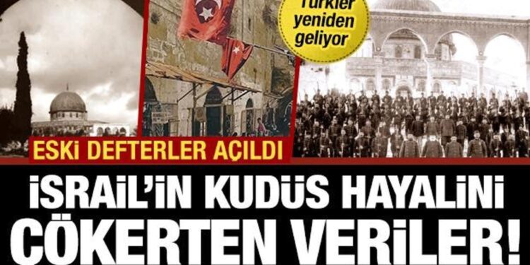 İsrail’in Kudüs hayalini çürüten veriler:En uzun Türkler var!Yahudi ‘sancak’ kadar yönetti