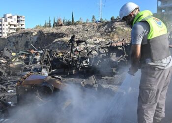 İsrail’in Lübnan’da bir iş makinasına düzenlediği saldırıda 1 kişi öldü