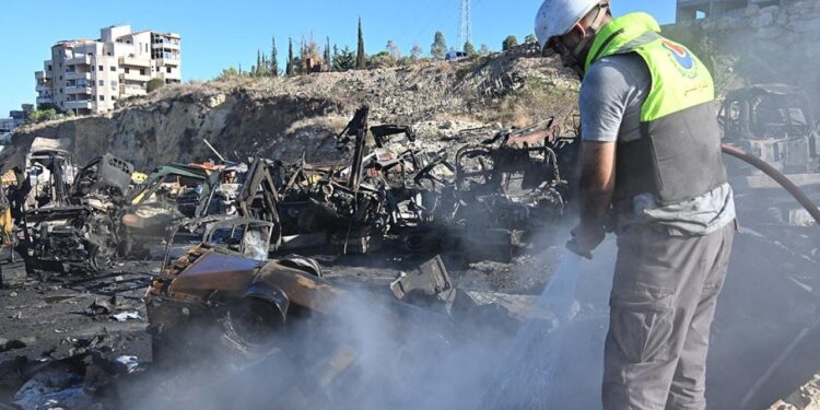 İsrail’in Lübnan’da bir iş makinasına düzenlediği saldırıda 1 kişi öldü