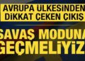 İsveç’ten dikkat çeken açıklama: Savaş moduna geçmeliyiz!