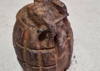 İzmir’de tarlada el bombası bulundu