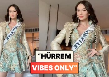 Kainat Güzellik Yarışması’nda Türkiye’yi Temsil Eden Ceren Arslan Hürrem Sultan İlhamlı Kostümünü Paylaştı