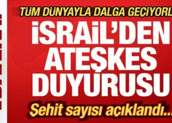 Kanlı saldırılar sonrası İsrail’den ateşkes duyurusu! Tüm dünyayla dalga geçiyorlar