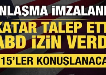 Katar talep etti: ABD izin verdi! F-15’ler konuşlanacak