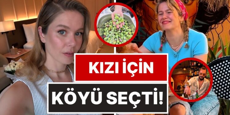 Kızı Luna İçin Şehri Bıraktı Köy Hayatını Seçti: Burcu Biricik’in Yeni İşi Ortaya Çıktı!