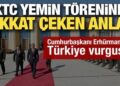 KKTC Cumhurbaşkanı Tufan Erhürman Meclis’te yemin etti