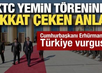 KKTC Cumhurbaşkanı Tufan Erhürman Meclis’te yemin etti