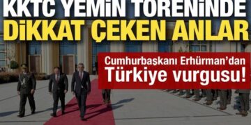 KKTC Cumhurbaşkanı Tufan Erhürman Meclis’te yemin etti