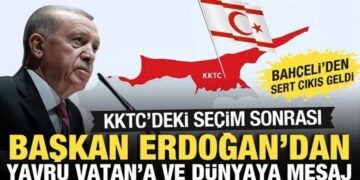 KKTC’deki seçim sonuçlarına Türkiye’den ilk tepkiler