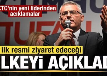 KKTC’nin yeni lideri Tufan Erhürman açıkladı! ilk resmi ziyaret edeceği ülke