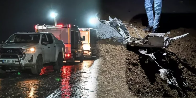 Libya heyetini taşıyan jetin düşüşünde çarpıcı detay