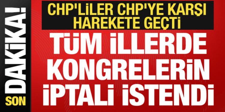 Lütfü Savaş hamlesini yaptı! CHP’deki tüm il kongrelerinin iptalini istedi
