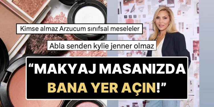 “Makyaj Masanızda Bana da Yer Açın” Diyerek Kozmetik Sektörüne Giriş Yapan Arzu Sabancı X’te Tepki Çekti