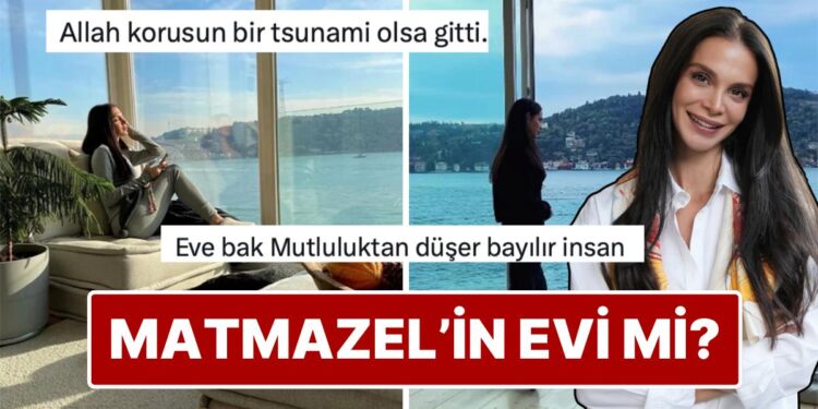 Matmazel’in Evi mi? Hepsi Grubunun Cemre’si Boğaz Manzaralı Eviyle Ağızları Açık Bıraktı!