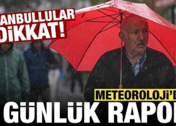 Meteoroloji 4 günlük raporu yayınladı: Özellikle İstanbullulara uyarı!