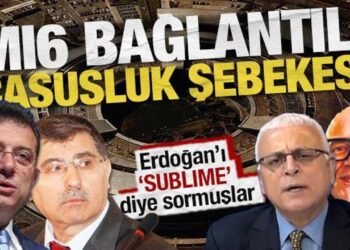 MI6 bağlantılı casusluk şebekesinde şok gelişmeler: Erdoğan’ı ‘SUBLIME’ koduyla sormuşlar