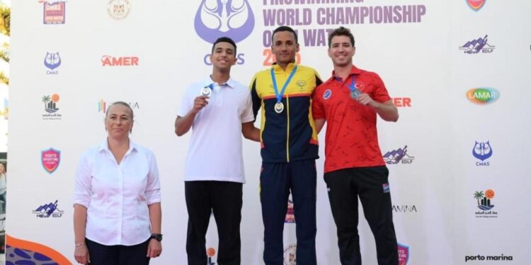 Milli sporcu Derin Toparlak’tan büyük başarı! Mısır’da dünya 3.’sü oldu