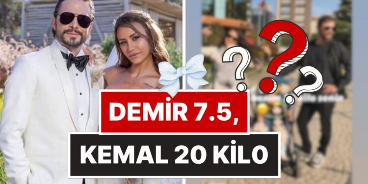 Minik Demir ve Kemal Kocaman Olmuş Bile: Ahmet Kural ve Gizem Şahin’den Maaile İlk Poz!
