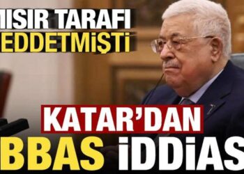 Mısır reddetmişti, Katar basınından ‘Mahmud Abbas’ iddiası!