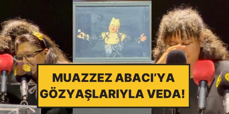 Muazzez Abacı’ya Veda Töreninde Duygu Dolu Anlar: Torunu Gözyaşlarını Tutamadı!