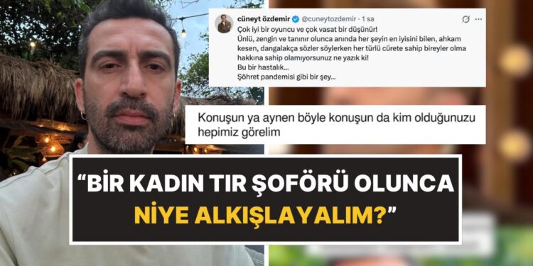 Oyuncu Erdem Yener’in “Kadınları Erkekleştirmeyin” Çıkışı Sosyal Medyada Tepki Çekti!