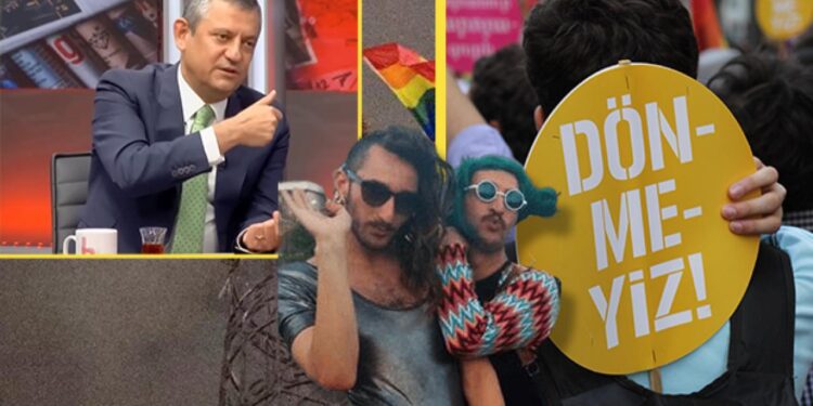 Özgür Özel eşcinselliği savundu, başörtüsü yasağını LGBT propagandasına bağladı!