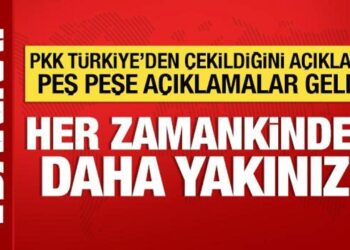 PKK, Türkiye’den çekildi: Peş peşe açıklamalar