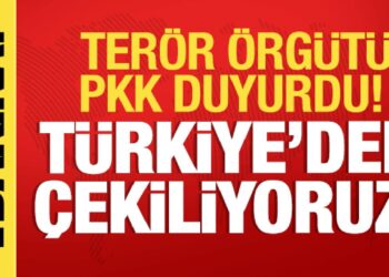 PKK: Türkiye’den çekiliyoruz!