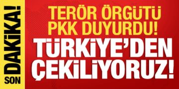PKK: Türkiye’den çekiliyoruz!