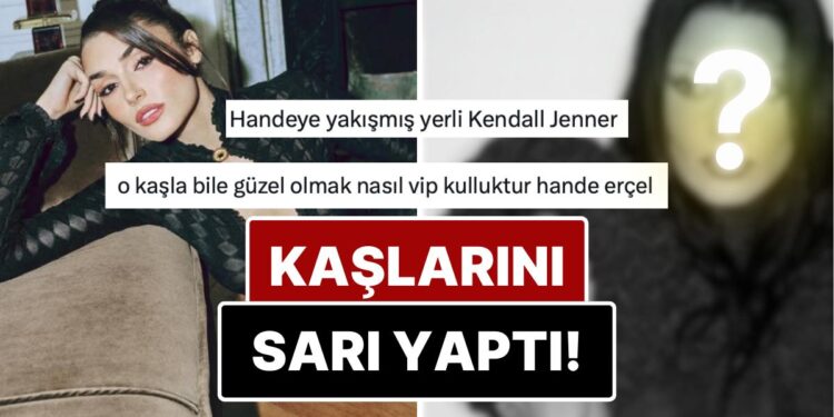 Radikal Bir İmaj Değişikliğine Giden Hande Erçel’in Sarı Kaşları Kendisine Çok Yakıştırıldı!