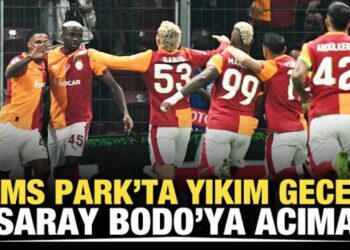 RAMS Park’ta yıkım gecesi! Galatasaray, Bodo’ya acımadı