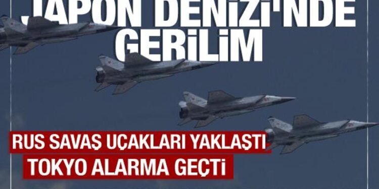 Rus savaş uçakları Japonya sınırında: Tokyo’dan acil önlem