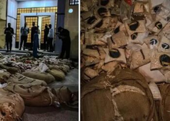 Şam’da 12 milyon kaptagon ele geçirdi