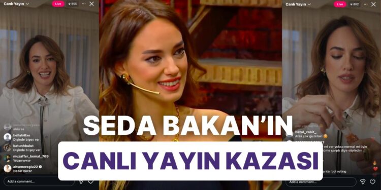 Seda Bakan’ın Canlı Yayın Kazası Viral Oldu! İşte Kazaya Gelen Komik Tepkiler