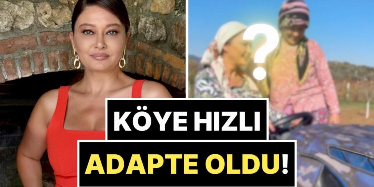 Şehirden Ayrılıp Köye Hızlı Adapte Oldu: Nurgül Yeşilçay’ın Traktör Üstündeki Pozu Gündemde