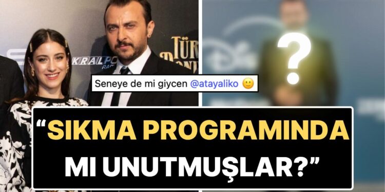 Sekizinci Aile Galasında Çizgili Takımıyla Boy Gösteren Ali Atay’ın Pozları “Makinada Küçülmüş Gibi” Dedirtti!