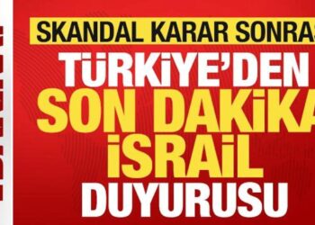 Skandal karar sonrası Türkiye’den son dakika İsrail duyurusu!