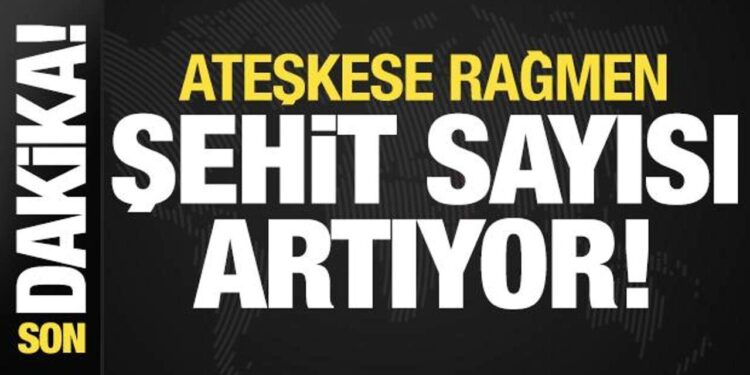 Son dakika: Ateşkese rağmen Gazze’de şehit sayısı artıyor!
