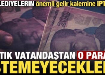 Son dakika: AYM karar aldı, artık belediyeler o parayı istemeyecek…