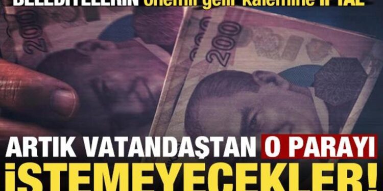Son dakika: AYM karar aldı, artık belediyeler o parayı istemeyecek…