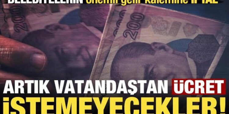 Son dakika: AYM karar aldı, artık belediyeler vatandaştan ücret istemeyecek…