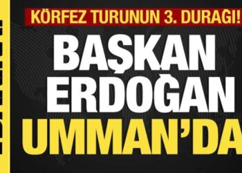 Son dakika… Başkan Erdoğan Umman’da!