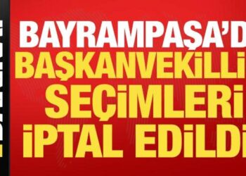 Son dakika: Bayrampaşa Belediyesi başkanvekilliği seçimleri iptal edildi!