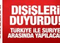 Son Dakika… Dışişleri Ankara’yı işaret etti: Türkiye ile Suriye arasında yapılacak!