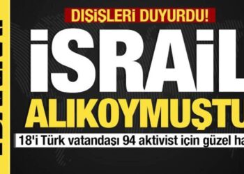 Son dakika… İsrail alıkoymuştu: Dışişleri’nden flaş açıklama… Geliyorlar!