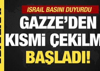 Son dakika… İsrail basını duyurdu: Kısmi çekilme başladı!